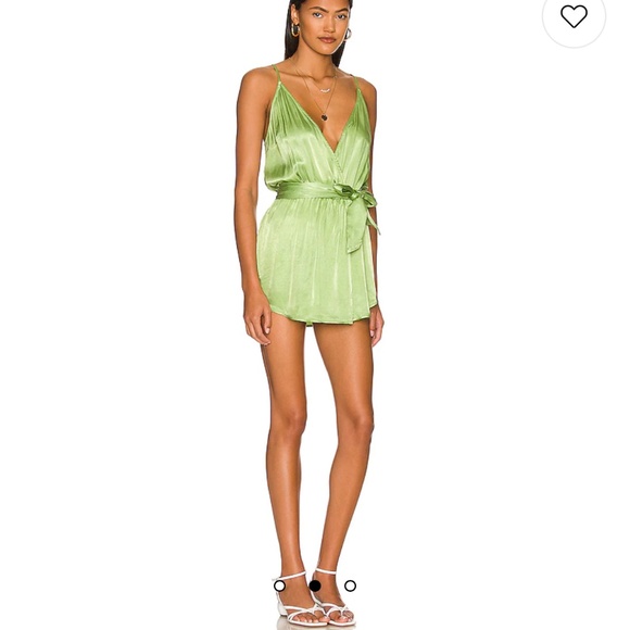 Rays for Days Green Romper - Picture 2 of 3